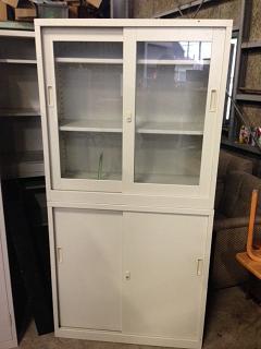 オフィス家具・書棚上下セット